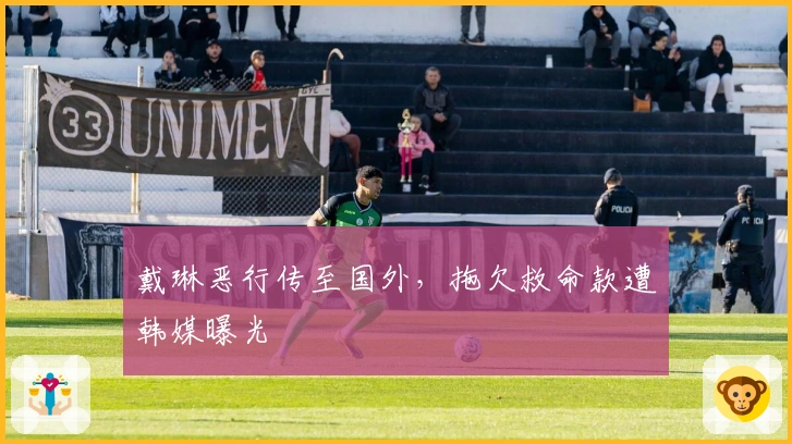 戴琳恶行传至国外，拖欠救命款遭韩媒曝光